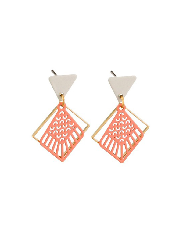 Tiger Tree Deco Earring