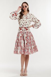 365 Days Sabrina Tiered Dress