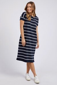 Foxwood Margot Stripe Knit Dress