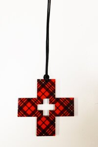 M & D Tartan Plus Necklace