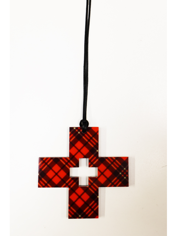 M & D Tartan Plus Necklace