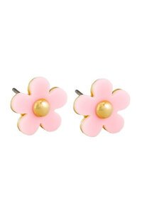 Tiger Tree Flower Button Studs