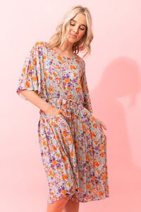 Charlo Louise Midi Dress