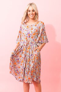 Charlo Louise Midi Dress