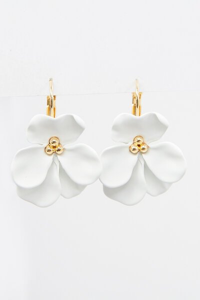 Stella + Gemma Flower Petal Hook Earring-gift-guide-Hello Cyril.