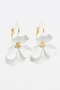 Stella + Gemma Flower Petal Hook Earring