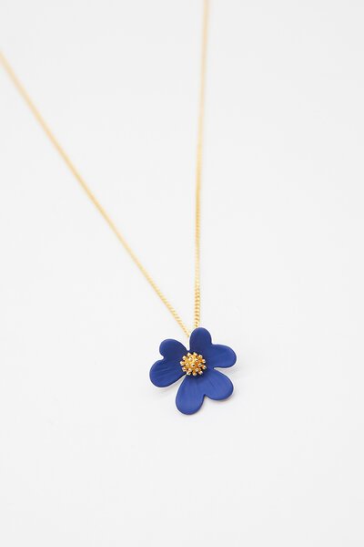 Stella + Gemma Flower w Stamen Necklace -gift-guide-Hello Cyril.