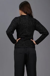 Storm Merino Lurex Rib Sweater