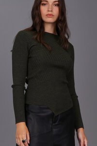 Storm Each Way Rib Merino Sweater