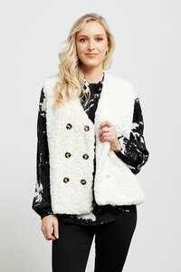 Et Alia Vintage Fur Vest