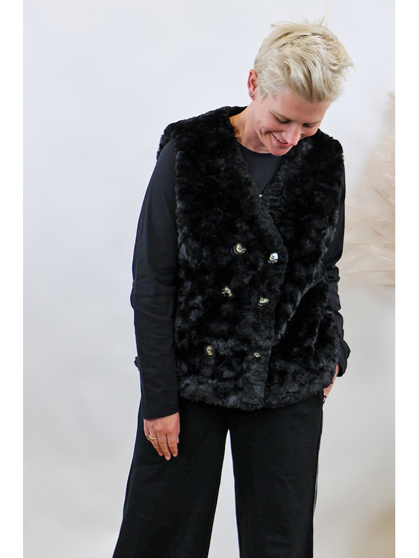 Et Alia Vintage Fur Vest