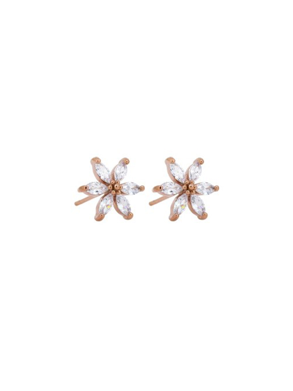 Tiger Tree Star Flower Studs