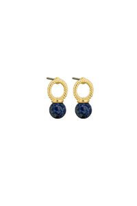 Tiger Tree Blue Porta Bell Earring