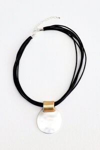 Archer House Double Disc Choker Necklace