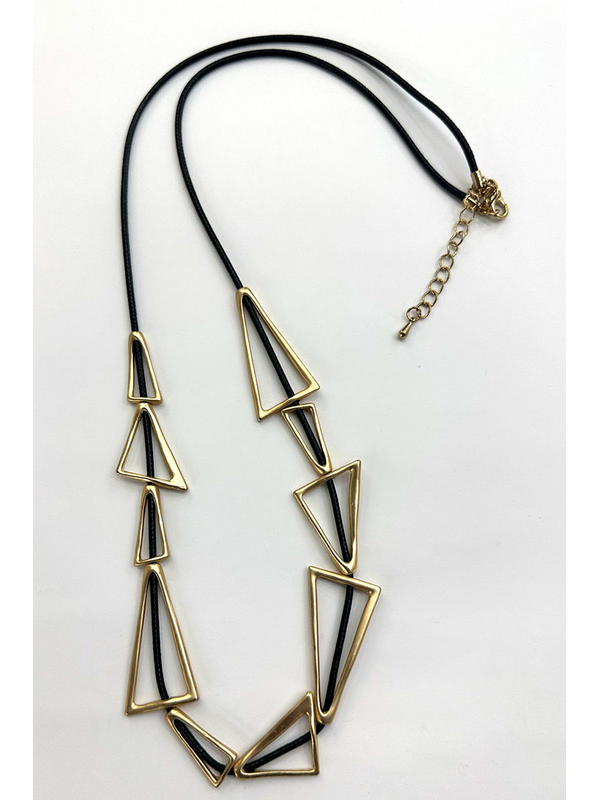 Archer House Multi Triangle Necklace