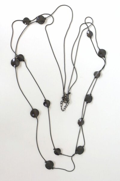 Archer House Double Strand Multi Disc Necklace-gift-guide-Hello Cyril.