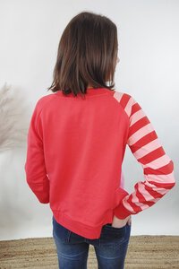 Mi Moso Maeve Stripe Sweat