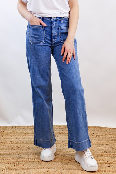 Wakee Wide Leg Pocket Jeans-hc-new-Hello Cyril.