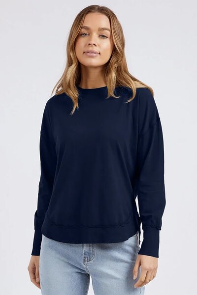 Foxwood Farrah Long Sleeve Crew-hc-new-Hello Cyril.