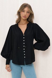 Iris Maxi Long Sleeve Shirt