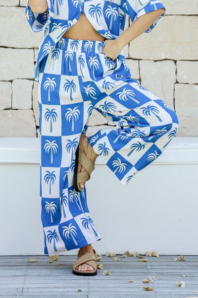 Miracle Squared Palm Pants-hc-shop-by-style-Hello Cyril.