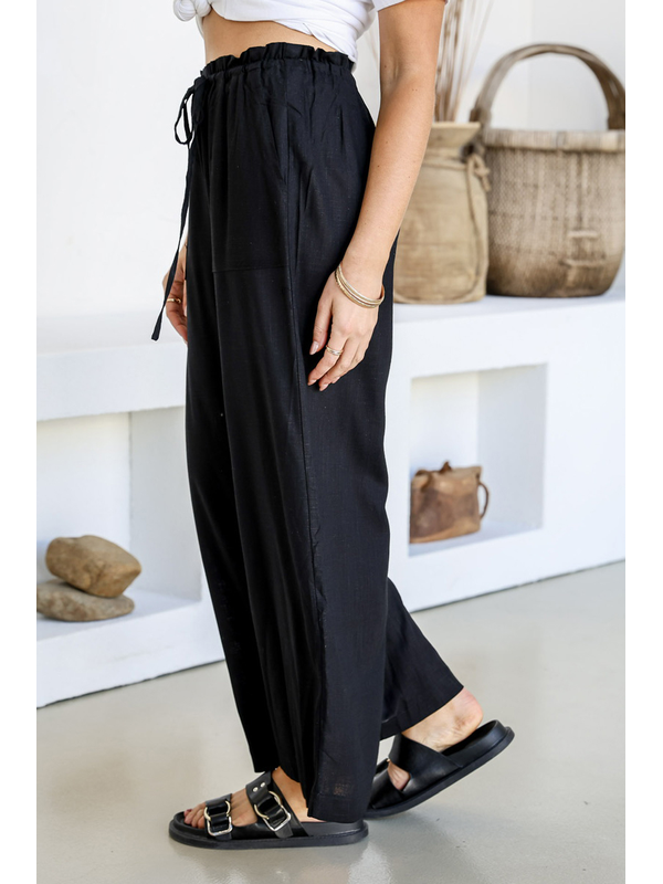 Miracle Exposed Pocket Wide Leg Pant