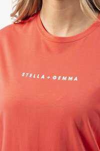 Stella + Gemma Cuffed Colour Tee