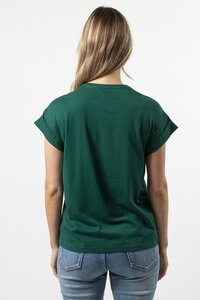 Stella + Gemma Cuffed Colour Tee