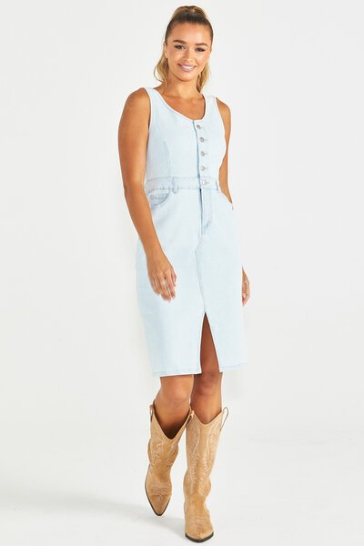 Sass Marcia Denim Dress-hc-new-Hello Cyril.