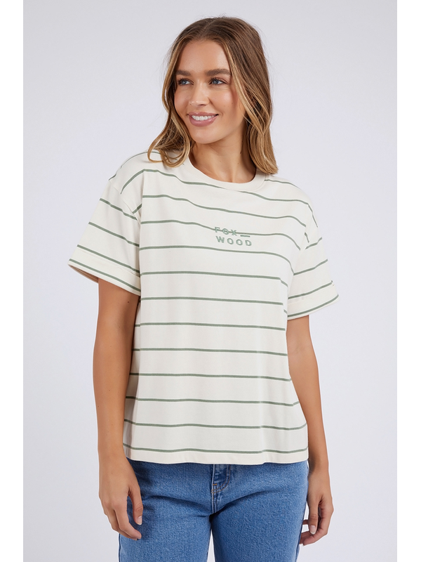 Foxwood Stripe Tee