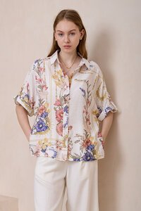 Iris Maxi Bianca Shirt