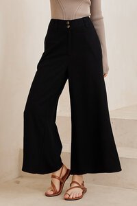 Iris Maxi Wide Leg Linen Pant