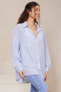 Iris Maxi Classic Shirt