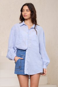 Iris Maxi Classic Shirt