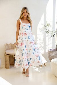 Miracle Tropical Euro Maxi Dress