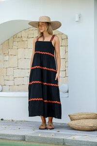 Miracle Linen Ric Rac Dress