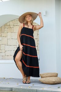 Miracle Linen Ric Rac Dress