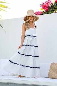 Miracle Linen Ric Rac Dress