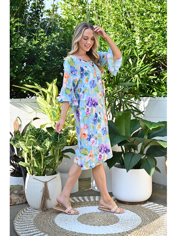 New U Livia Print Dress