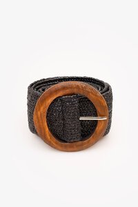 Antler Rattan Stretch Belt