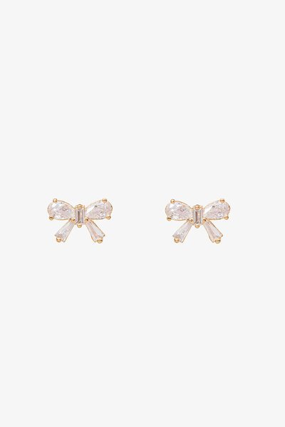 Antler Bow Sparkle Earring-hc-shop-by-style-Hello Cyril.