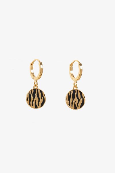 Antler Safari Huggie Earring-hc-shop-by-style-Hello Cyril.