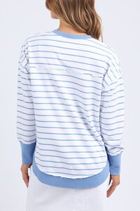 Foxwood Simplified Stripe Crew