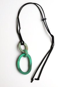 Archer House Triple Loop Pendant Necklace