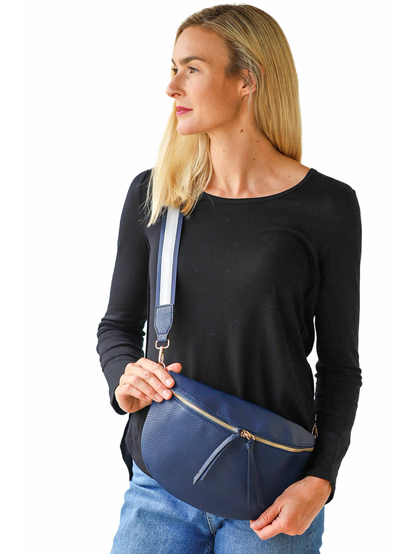 Archer House Cross Body Zip Detail Bag