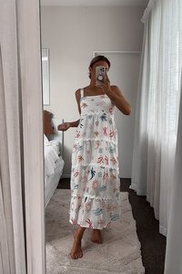 Miracle Tropical Euro Maxi Dress