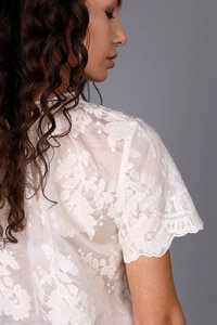 Storm Embroidered Top