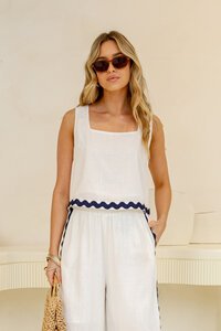 Miss Marlow Harper Ric Rac Tank