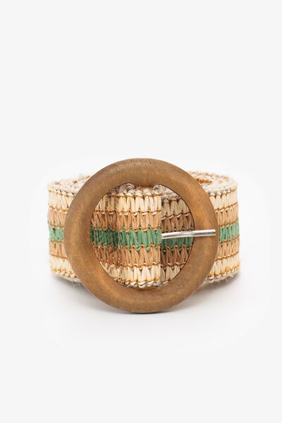 Antler Boho Rattan Stretch Belt-gift-guide-Hello Cyril.