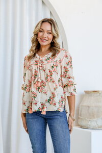 Joop & Gypsy Marseille Ditsy Garden Top